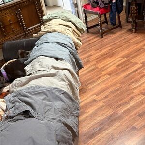 O'Neill Men's Shorts in Gray, Tan, and Blue